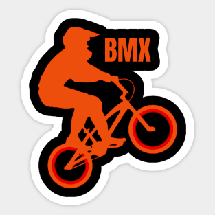 Bmx red Sticker